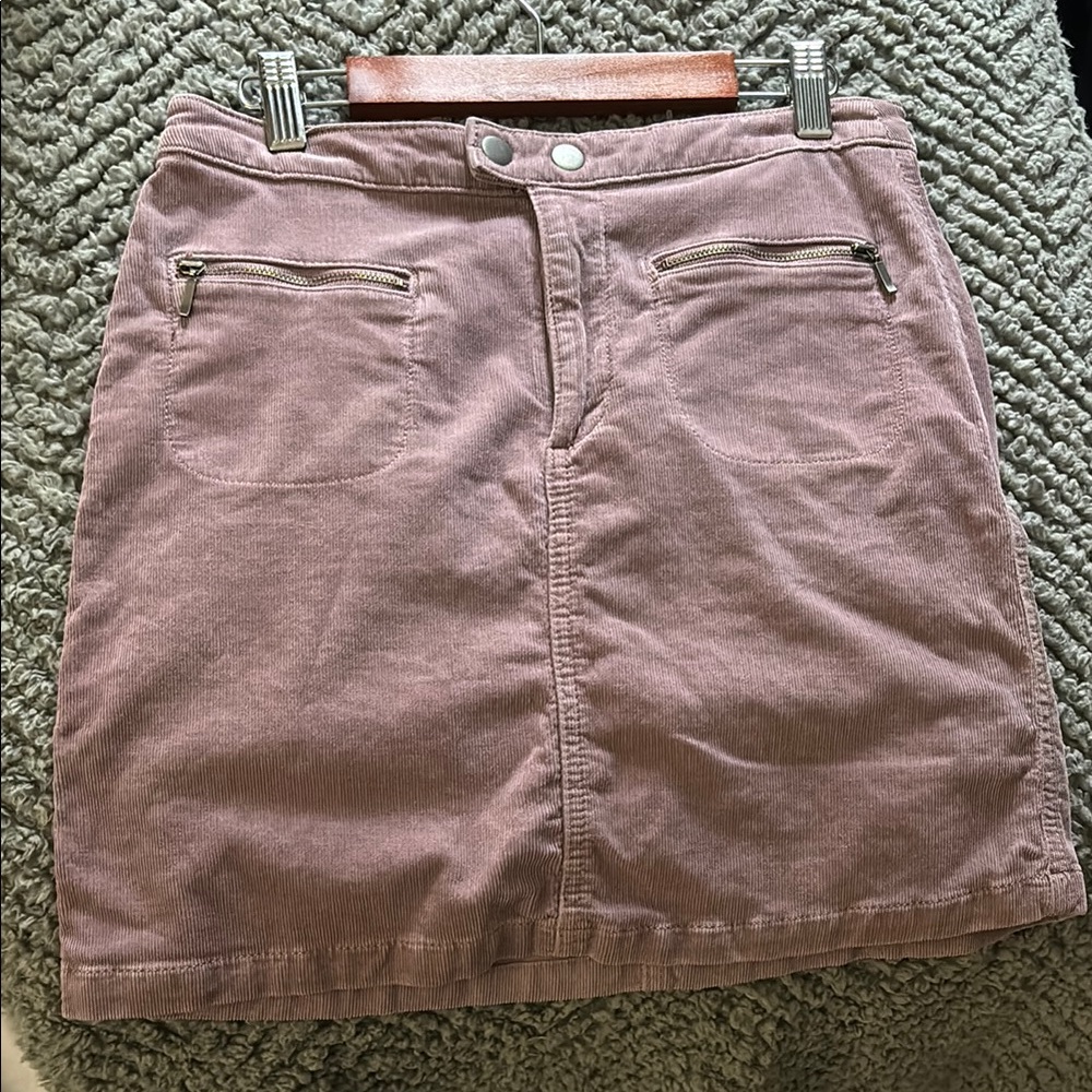 Women's Lilac Corduroy Skirt